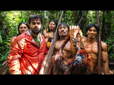 بوستر فيلم وصلت عند القبائل الأكثر عزلة بالعالم في غابات الأمازون | Waorani Tribe